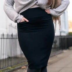 Pencil Skirt - Black (V2)