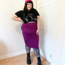 Pencil Skirt - Figgy Pudding