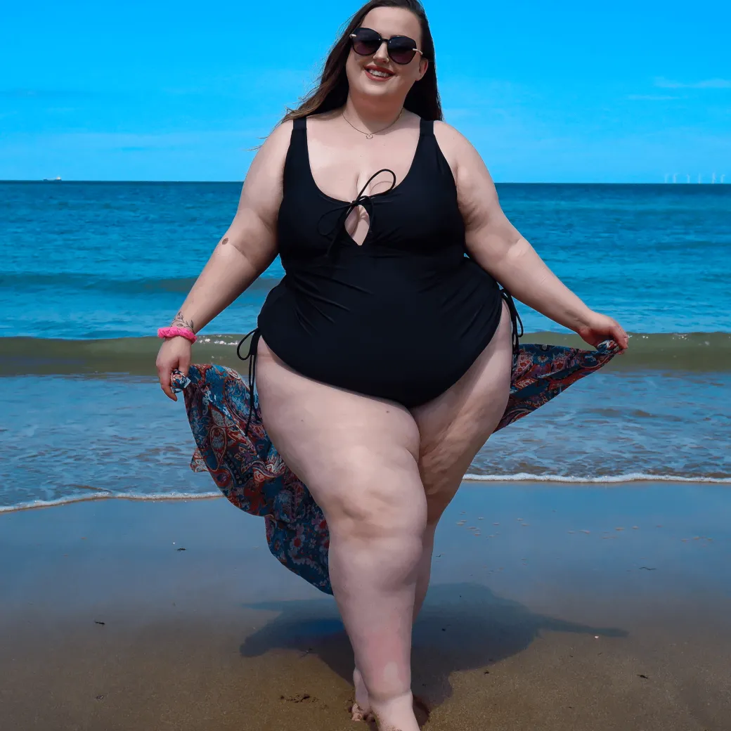 Phone Home Swimsuit - Black
