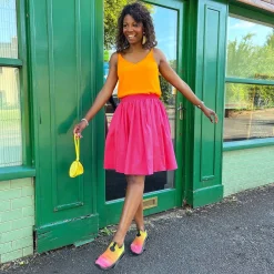 Poplin Skirt - Bubblegum