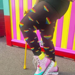Pride Rainbow Heart Tights - Love is Love