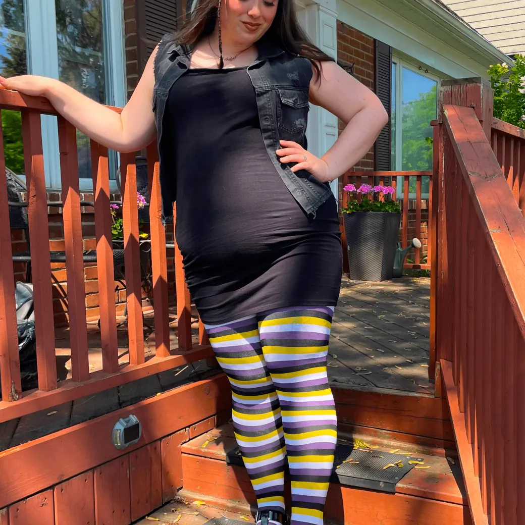 Pride Striped Tights - Elliot