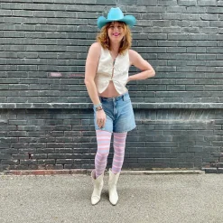 Pride Striped Tights - Laverne