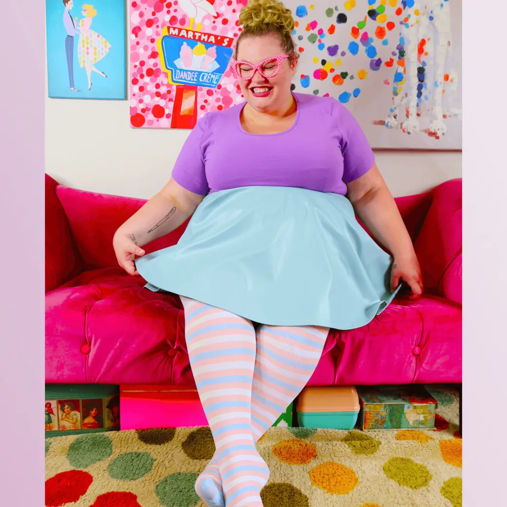 Pride Striped Tights - Laverne