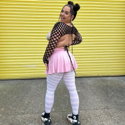 Pride Striped Tights - Laverne