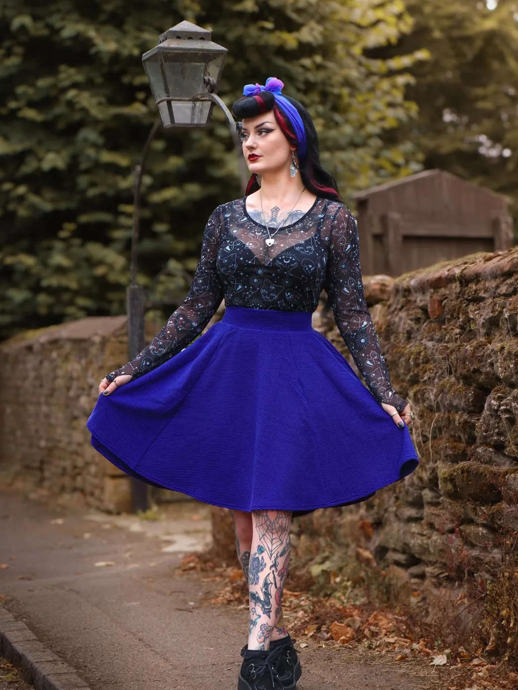Psychic Cats Mesh Top