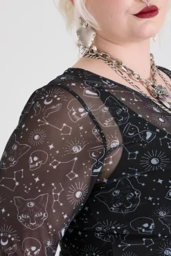 Psychic Cats Mesh Top