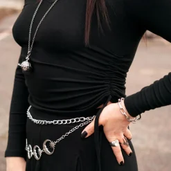 Ruched Rib Top - Black