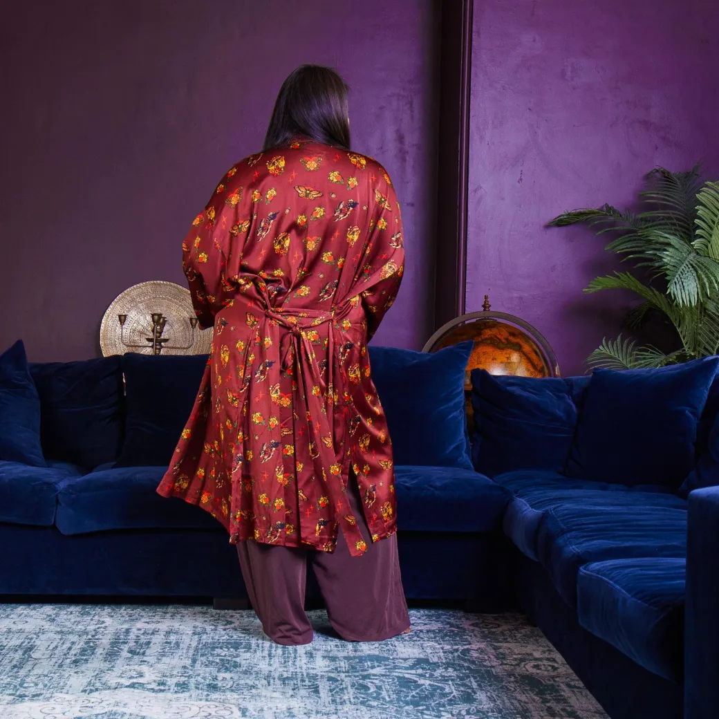 Satin Robe - Fortune