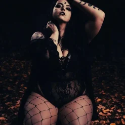 Sharkies Wide Fishnets - Black