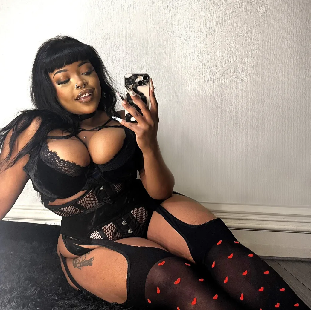 Sheer Mock Garter - Love Me