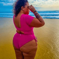 Show me the money Swimsuit - Hot Pink