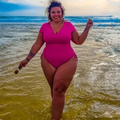 Show me the money Swimsuit - Hot Pink
