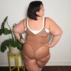 Smoothwear Open Bust Bodysuit - Opulent