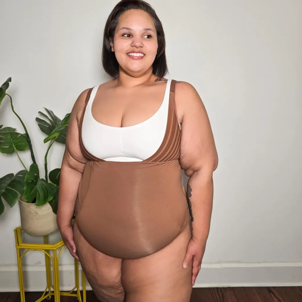 Smoothwear Open Bust Bodysuit - Opulent