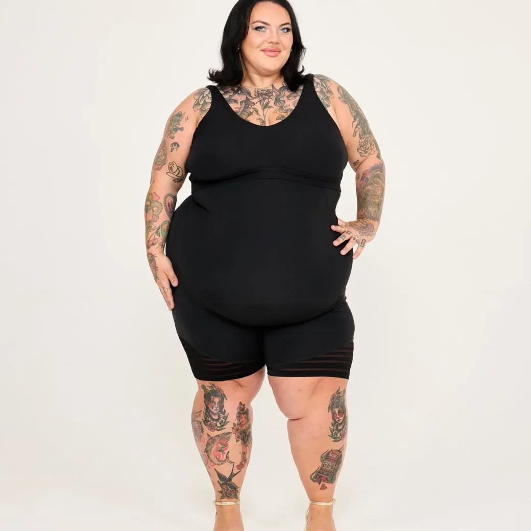 Smoothwear Super High Waist Shorts - Black