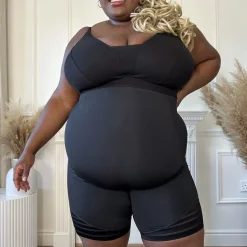 Smoothwear Super High Waist Shorts - Black