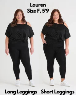 Squat-Proof Leggings - Black