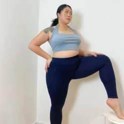 Squat Proof Leggings (Long) - Navy