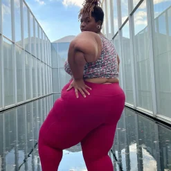 Squat Proof Leggings (Long) - Raspberry Pie