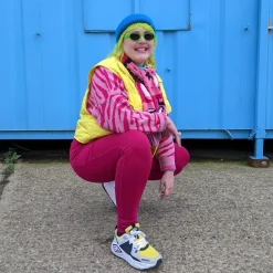 Squat Proof Leggings (Long) - Raspberry Pie