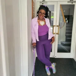 Squat Proof Leggings (Long) - Suffragette Purple