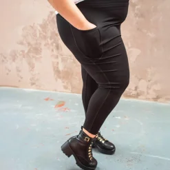 Squat Proof Leggings (Short) - Black