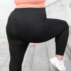 Squat Proof Leggings (Short) - Black
