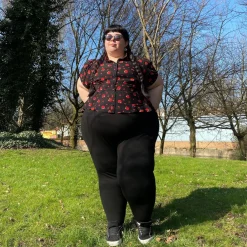 Squat Proof Leggings (Short) - Black