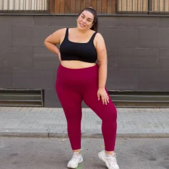 Squat Proof Leggings (Short) - Raspberry Pie