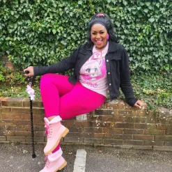 Squat Proof Leggings (Short) - Raspberry Pie
