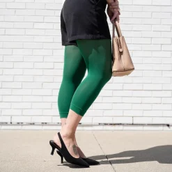 Stay Cool Capri Tights - Foliage