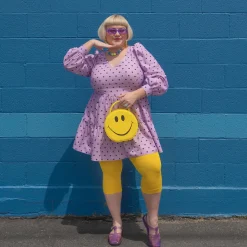 Stay Cool Capri Tights - Lemon