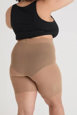 Stay Cool Chub Rub Shorts - Caramel Latte