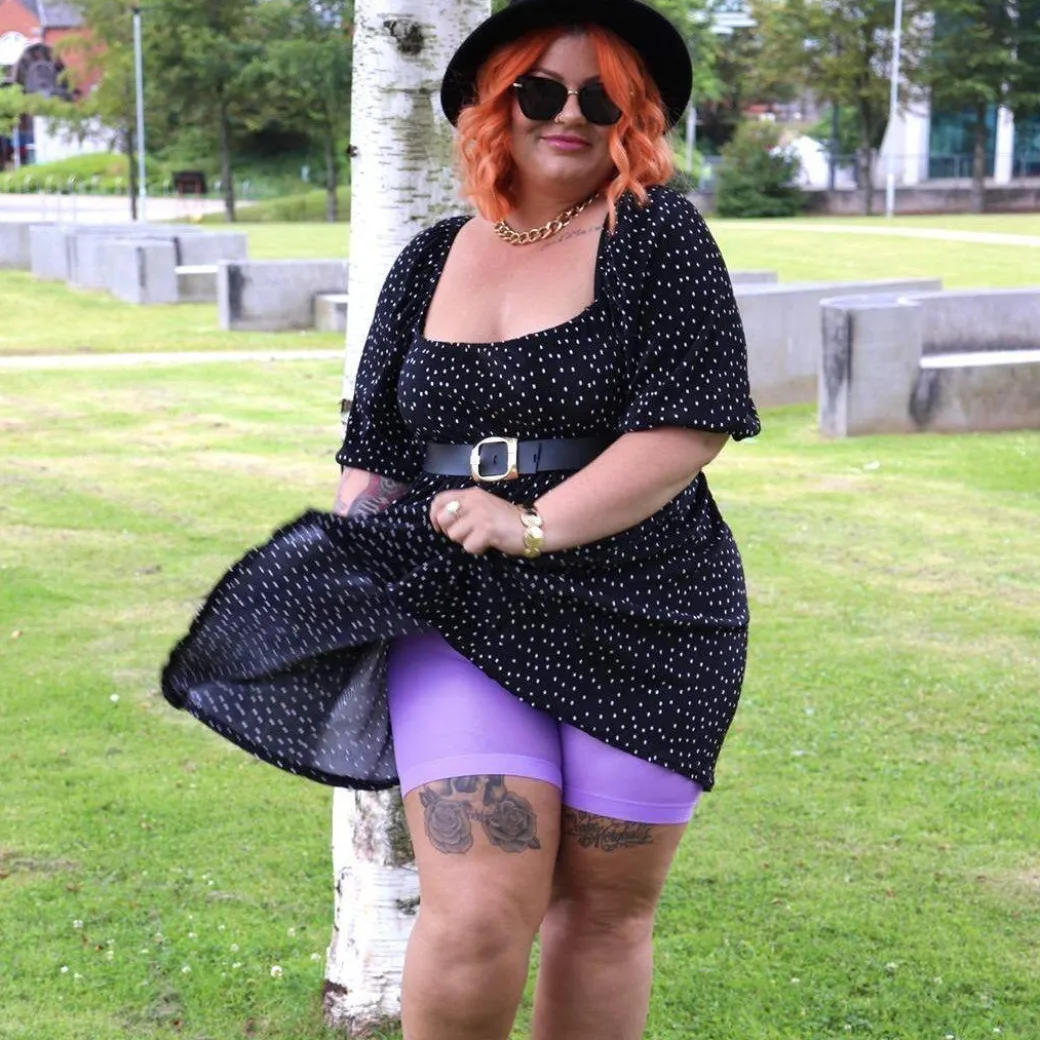 Stay Cool Chub Rub Shorts - Cassis de Violet
