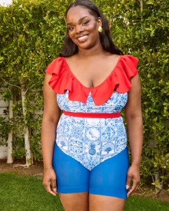 Stay Cool Chub Rub Shorts - Dolce Blue