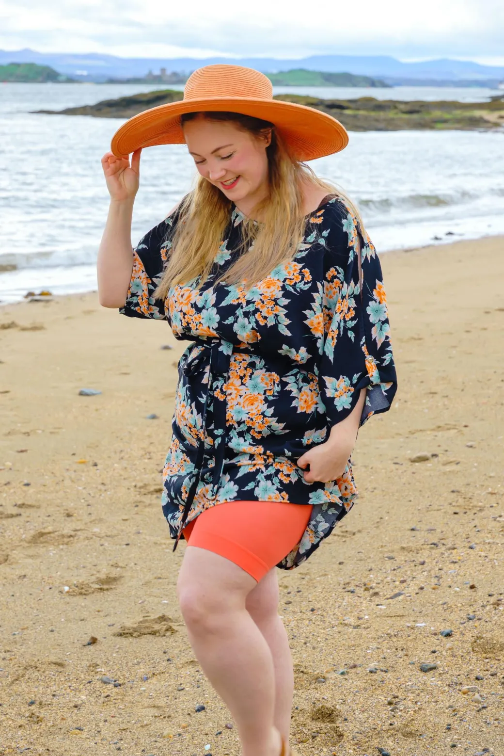 Stay Cool Chub Rub Shorts - Hot Coral