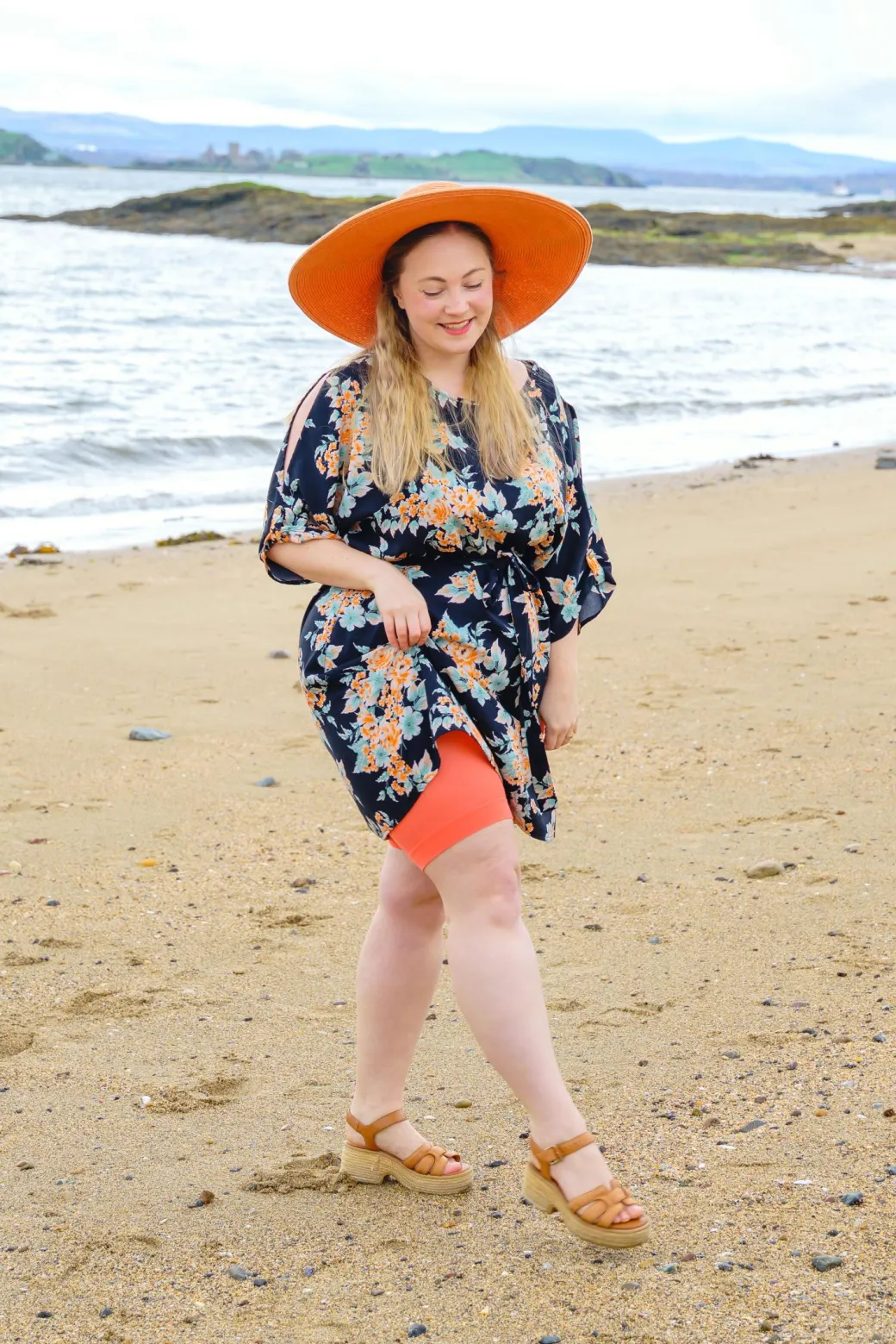 Stay Cool Chub Rub Shorts - Hot Coral