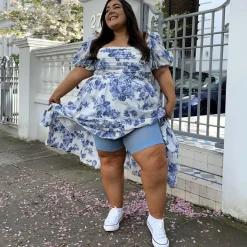 Stay Cool Chub Rub Shorts - Ice Blast