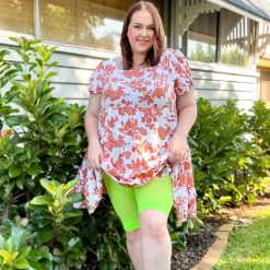Stay Cool Chub Rub Shorts - Kiwi