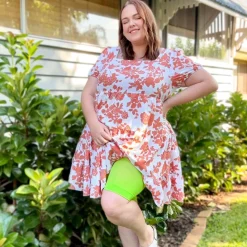 Stay Cool Chub Rub Shorts - Kiwi
