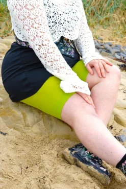 Stay Cool Chub Rub Shorts - Lima Bean Green