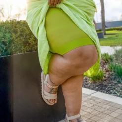 Stay Cool Chub Rub Shorts - Lima Bean Green