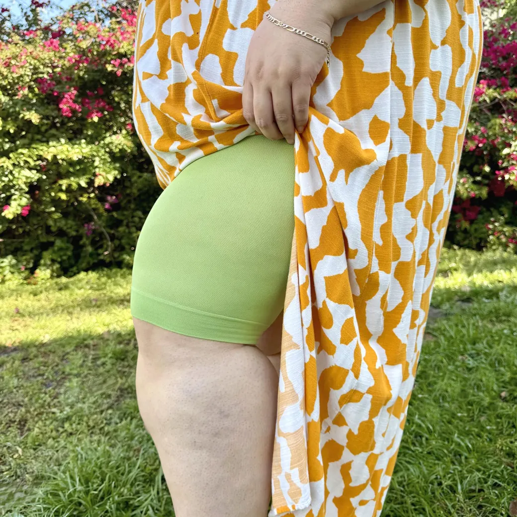 Stay Cool Chub Rub Shorts - Matcha