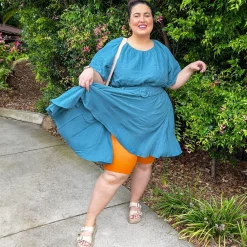 Stay Cool Chub Rub Shorts - Papaya