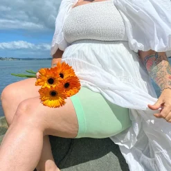 Stay Cool Chub Rub Shorts - Pistachio