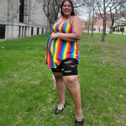Stay Cool Chub Rub Shorts - Pride Love Is Love