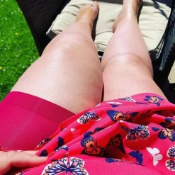 Stay Cool Chub Rub Shorts - Raspberry Pie
