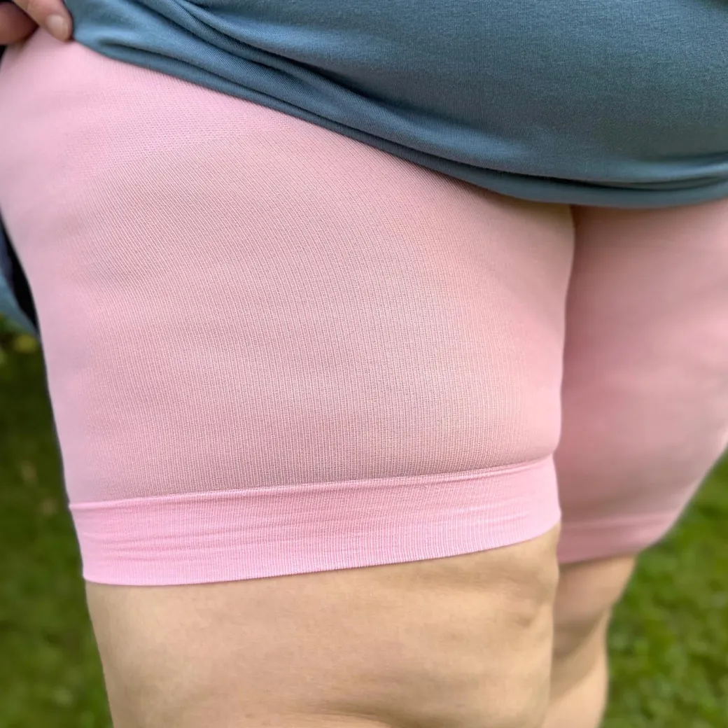 Stay Cool Chub Rub Shorts - Rodeo Drive Pink