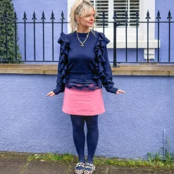 Stay Cool 80 Denier Tights - Navy